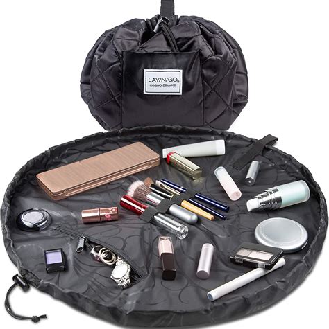 lay n go cosmetic bag dupe|lay n go makeup bag.